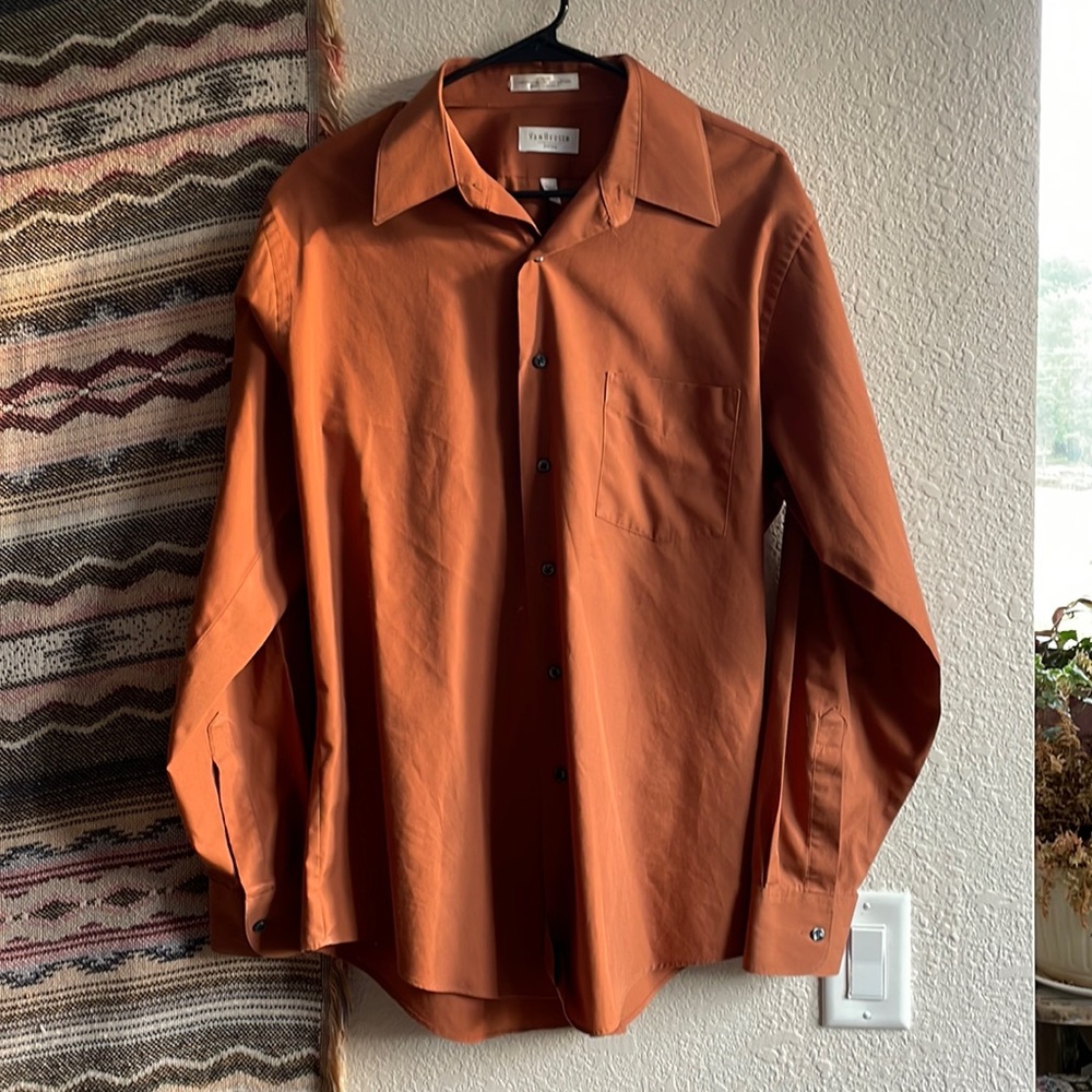 Burnt Orange Button Down